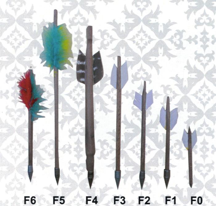 Ersatzpfeile AW-F0-F6